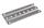 1:10 Aluminium Sandblech - silber