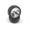 1:10 Buggy Räderset 6 Speichen/Street hinten chrome (2)
