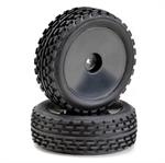 1:10 Buggy Räderset "Disc/Offroad" vorne schwarz (2)