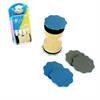 10 x Superfine scalloped 2500 grit pads 32mm (velcro)