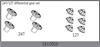 24T/12T differential gear set