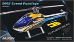 500E Speed Fuselage - Blue & White