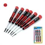 6pce Slotted blade screwdriver set