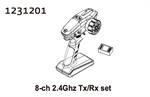8-Kanal 2.4GHz Sender/Empfängerset CR4.4 PATROL