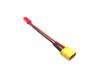 Adapterkabel XT30 Stecker - BEC Buchse 7cm, 18AWG