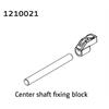 Alu Central Shaft & Mounting Bracket