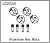 Aluminium Sechskantmutter (4)