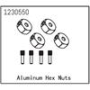 Aluminium Sechskantmutter (4)