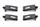 Battery mount L+R 977E (2+2) (SER904136)