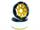 Beadlock Wheels GUN gold/schwarz 1.9 (2) ohne Radnabe