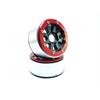 Beadlock Wheels HAMMER schwarz/rot 1.9 (2) ohne Radnabe