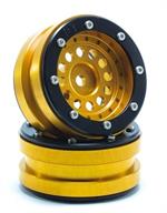 Beadlock Wheels PT-Bullet Gold/Schwarz 1.9 (2 pcs)