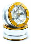 Beadlock Wheels PT- Claw Silber/Gold 1.9 (2 pcs)