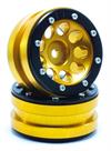 Beadlock Wheels PT- Ecohole Gold/Schwarz 1.9 (2 pcs)