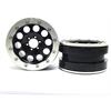 Beadlock Wheels PT-REVOLVER black/silver 2.2 (2) ohne Radnabe