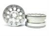 Beadlock Wheels PT-REVOLVER silver/silver 2.2 (2) ohne Radnabe