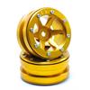 Beadlock Wheels PT- Slingshot Gold/Gold 1.9 (2 pcs)