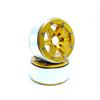 Beadlock Wheels SIXSTAR gold/gold 1.9 (2) ohne Radnabe