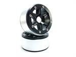 Beadlock Wheels SIXSTAR schwarz/schwarz 1.9 (2) ohne Radnabe