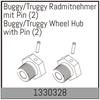 Buggy/Truggy Radmitnehmer mit Pin (2)