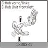 C-Hub vorne/links