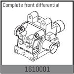 Complete front differential