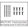 Countersunk Screw M3*14 (8) / M2.5*8 (8)