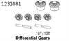Differential Getriebeset 18T/13T CR4.4