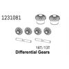 Differential Getriebeset 18T/13T CR4.4