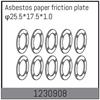 Differential Papierdichtung 25.5*17.5*1.0 (10)