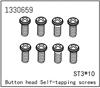 Flachkopfschraube selbstschneidend ST3*10 (8)