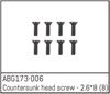 Flat Head Screw M2.3*6 (8)
