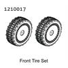 Front Pre-glued Tire Set - Buggy (2)