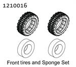 Front Tire & Sponge Set - Buggy (2)