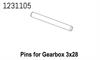 Getriebebox Pin 3*28 CR4.4