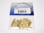 Gold-Stecker einzeln 3.5mm (25 Stk.)