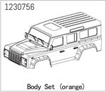 Hartplastik-Karosserie-Set (Orange) - LANDI