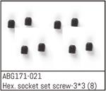 Hex. Socket Set Screw M3*3 (8)