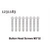 Kopfschrauben M3*32 (8)