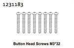 Kopfschrauben M3*32 (8)