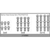 Kopfschraubenset 3*6/3*8/3*10