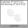 Kugellager 8*16.5*5 (2)