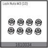 Lock Nuts M3 (10)