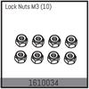 Lock Nuts M3 (10)