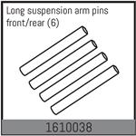 Long suspension arm pins front/rear (6)