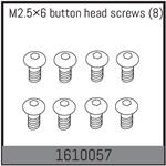 M2.5×6 button head screws (8)