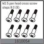 M2.5 pan head cross screw steps 8.0 (8)