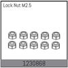 M2.5 Selbstsichernde Muttern (10)
