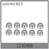 M2.5 Selbstsichernde Muttern (10)