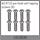 M2.6*10 pan head selt-tapping screws (8)